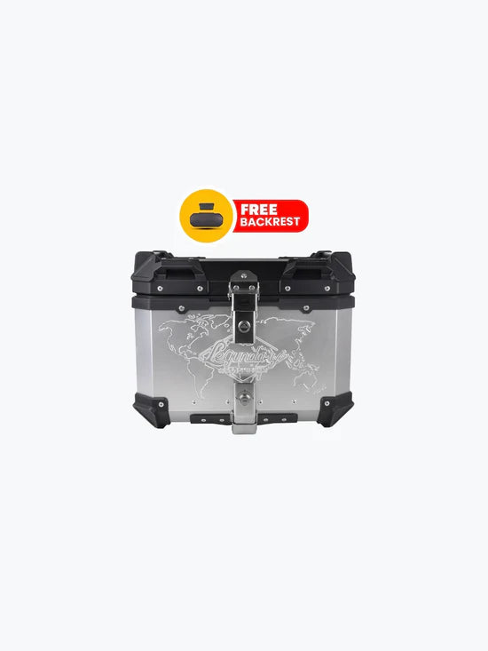 LEGUNDARY Fort Knox Series TC 45L Aluminium with Backrest Pad
