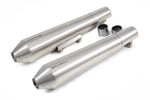 Powerage short slip-on exhaust for Interceptor 650 / Continental GT 650