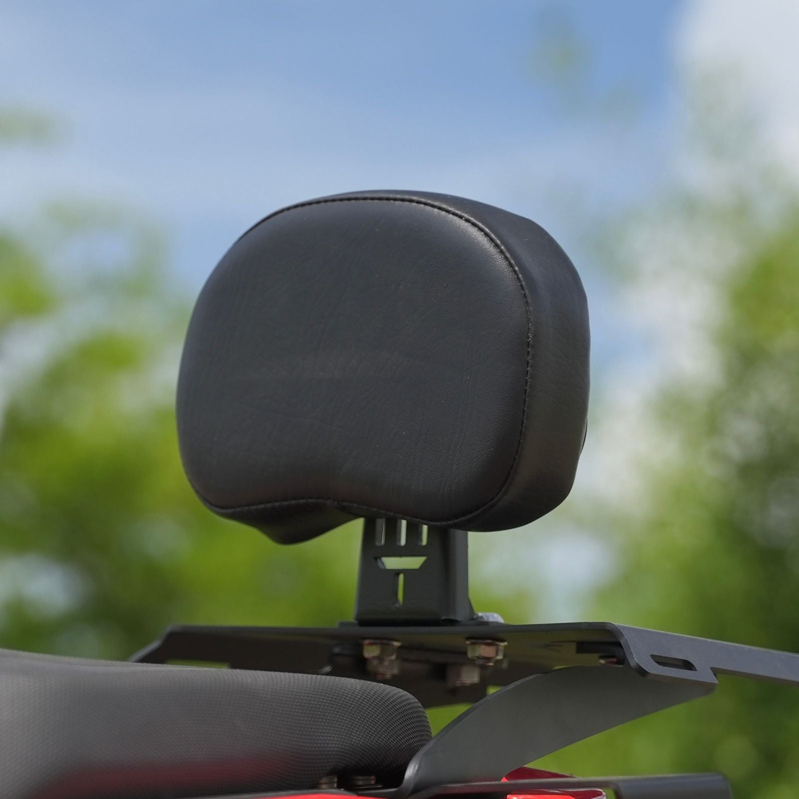 MotoTorque Backrest (Removable) for Bajaj Pulsar NS400Z — Pillion Comfort
