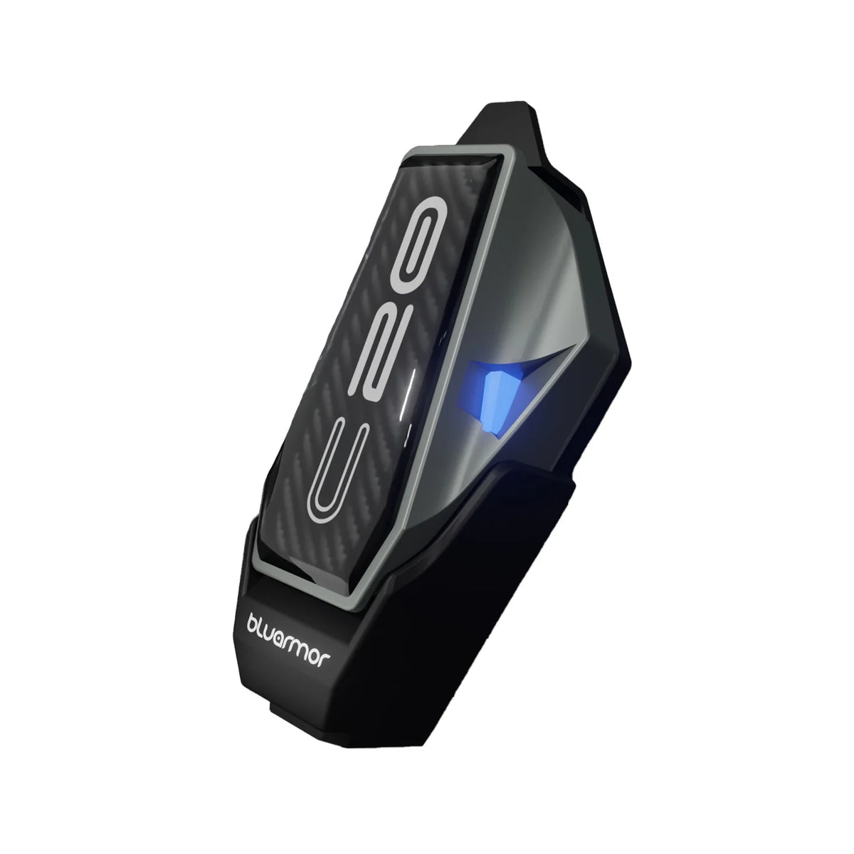 BLUARMOR C20 Helmet Mesh Intercom — RIDEGRID Lite, IP67 Waterproof, 1.1km Range