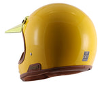 AXOR Retro Moto-X Helmet Yellow