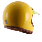 AXOR Retro Moto-X Helmet Yellow