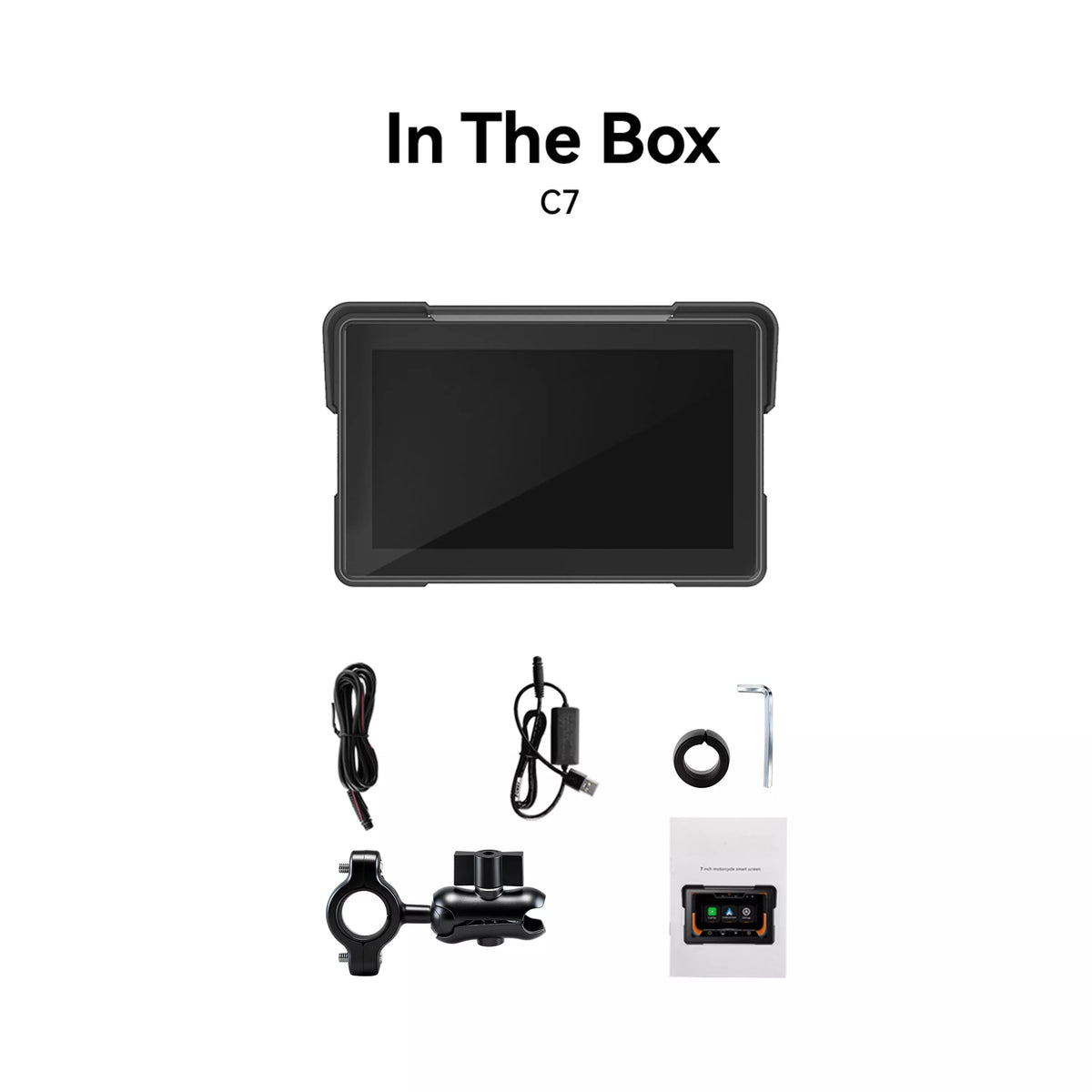 Aoocci C7 package contents