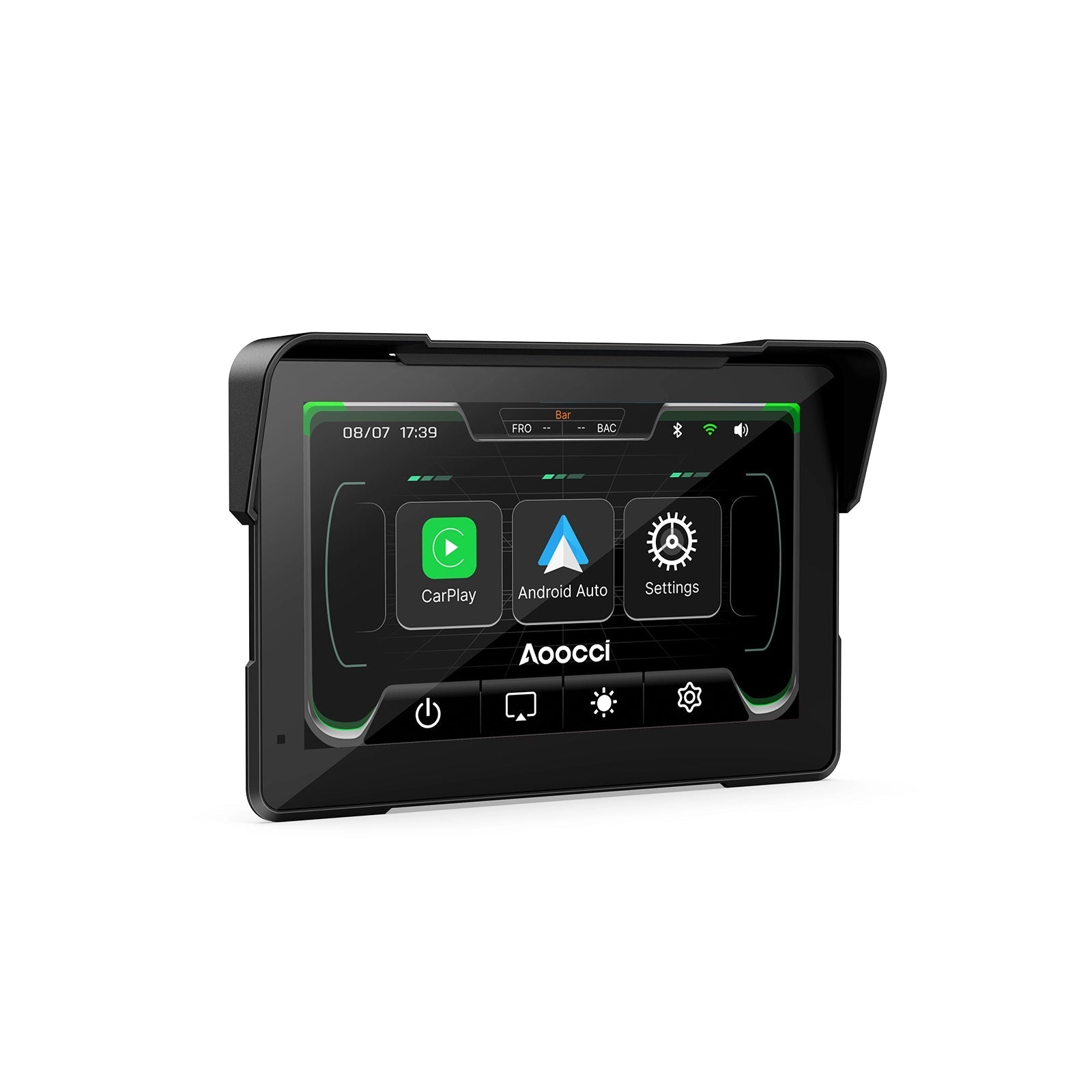 Aoocci C7 7-inch motorcycle CarPlay display