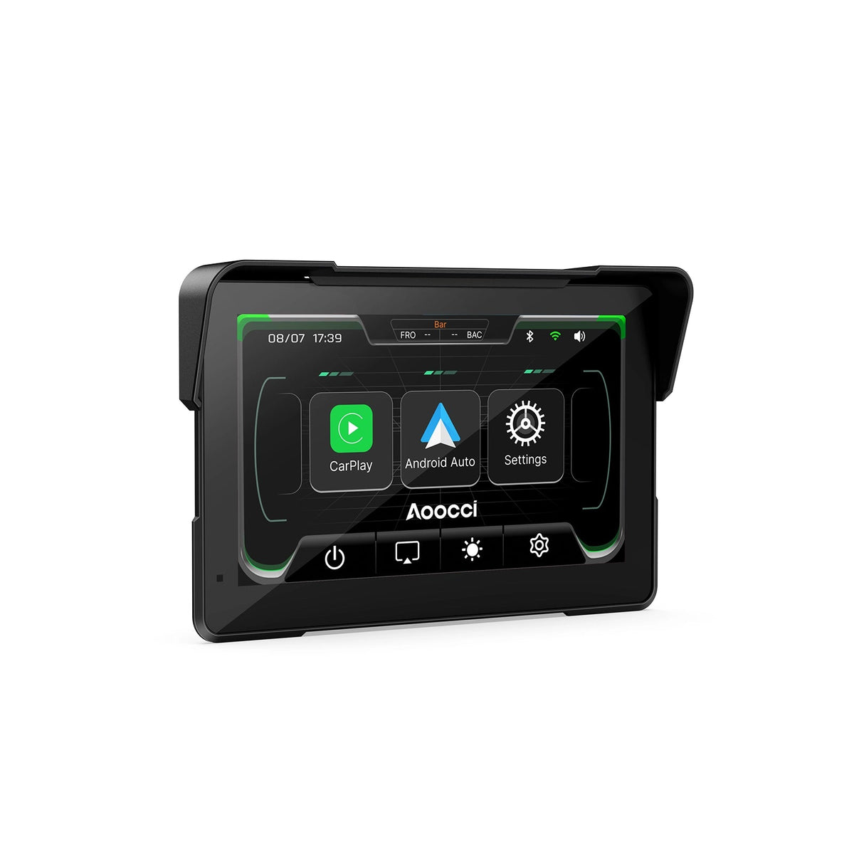 Aoocci C7 7-inch motorcycle CarPlay display