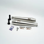 MotoTorque Bolt Pro Exhaust (Matte) for Royal Enfield Interceptor 650 — Performance Slip-On