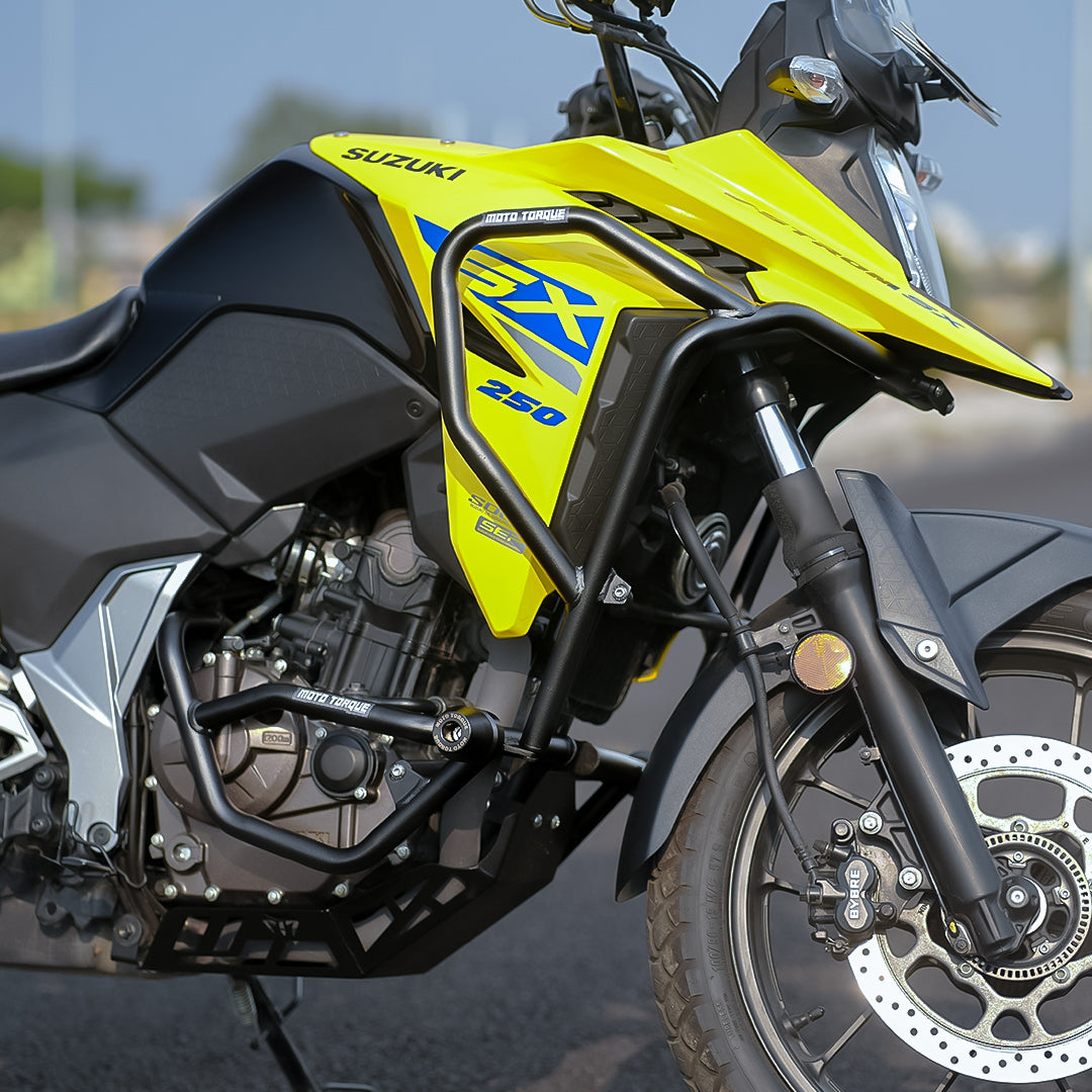 MotoTorque Tornado Crash Guard V2.0 for Suzuki V-Strom 250 — Frame & Engine Protection