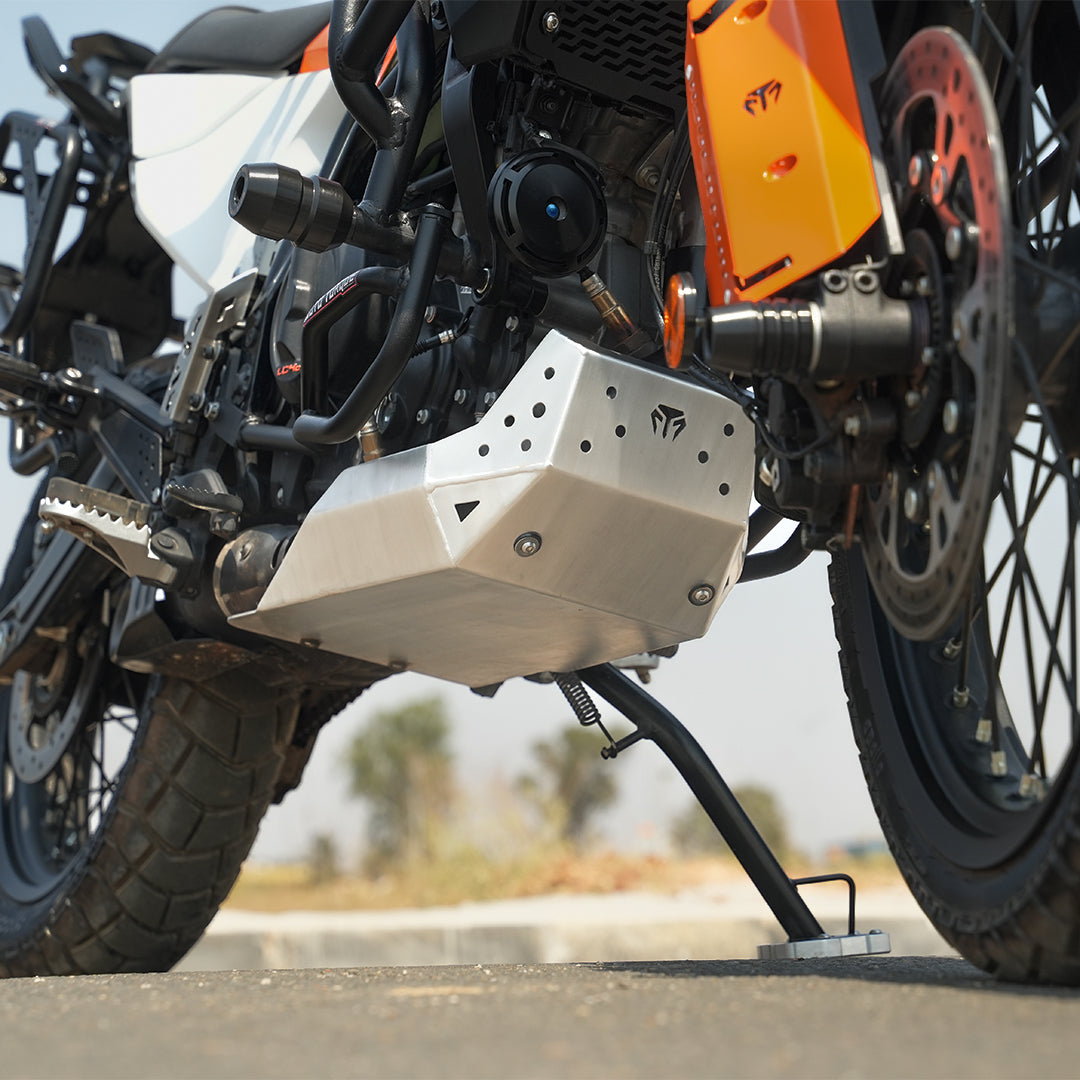 MotoTorque Engine Guard (Aluminium) for KTM 390 Adventure (2025) — Skid Plate Protection