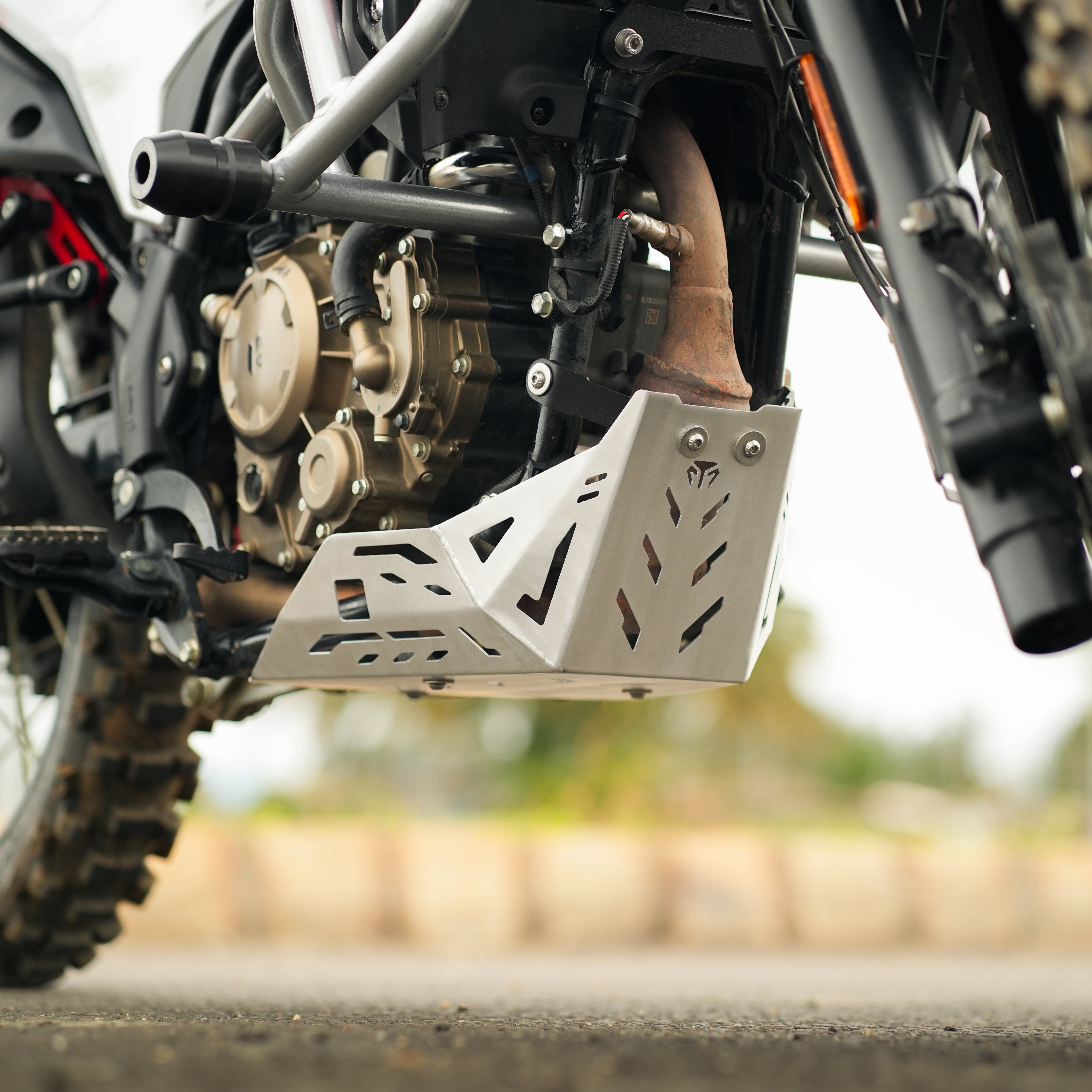 MotoTorque Engine Guard (Aluminium) for Hero Xpulse 210 — Engine Protection
