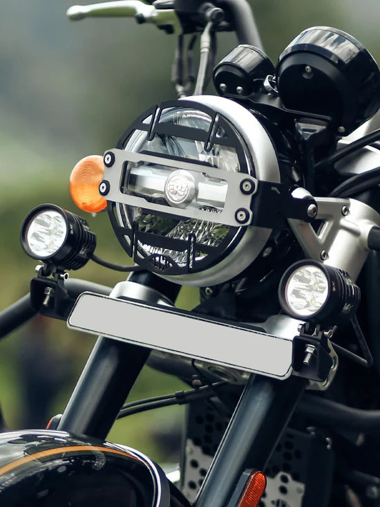 LEGUNDARY Super Meteor 650 Beacon Fog  Light Mount Set
