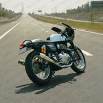 MotoTorque Bolt Pro Exhaust (Polish) for Royal Enfield Interceptor 650 — Performance Slip-On