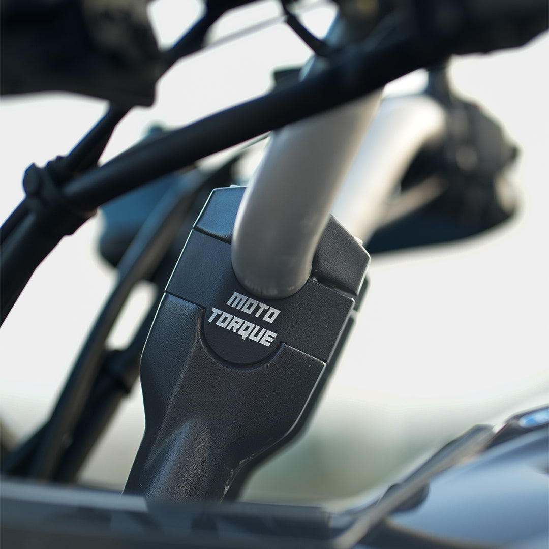 MotoTorque Handlebar Riser for Honda CB200X — Ergonomic Handlebar Adjustment