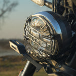 MotoTorque Headlight Grill for Royal Enfield Bear 650 — Headlight Protection