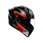 AGV K1 S Fastlap Black/Grey/Red full face helmet - view 1
