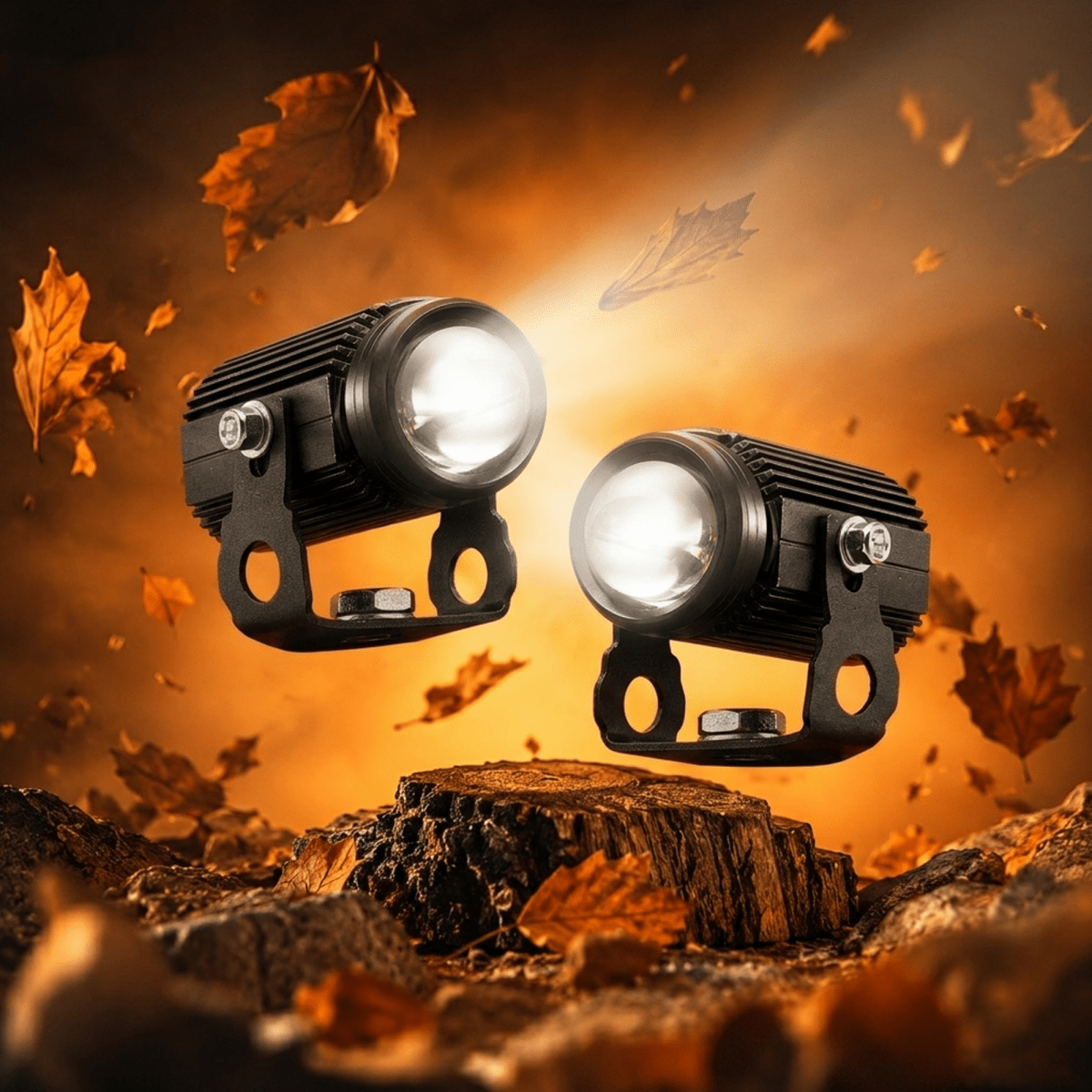 LGP Mini Drive 25W LED fog light pair, compact driving spotlight