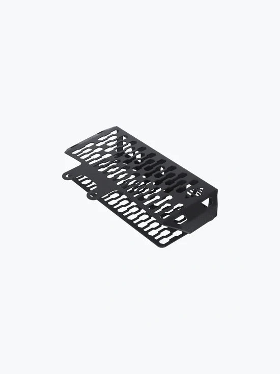 LEGUNDARY Vector Radiator Guard (Black) for Royal Enfield Scram 440 — Radiator Protection
