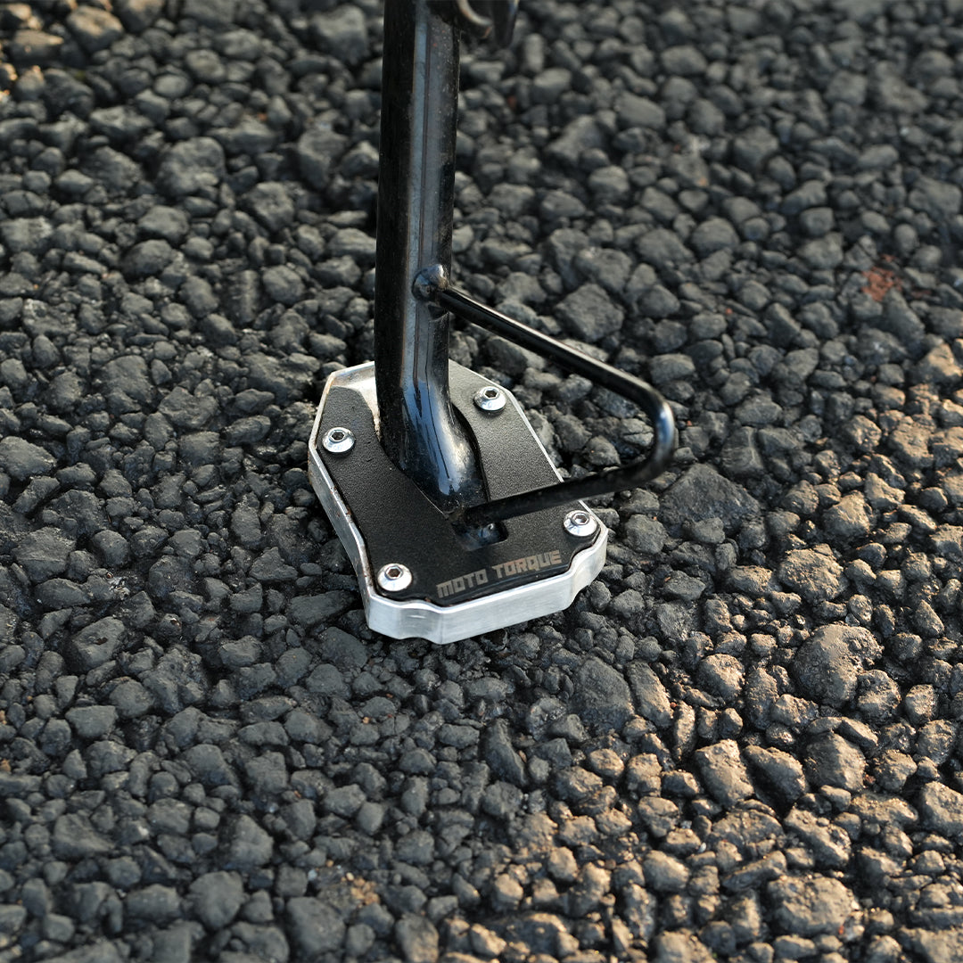 MotoTorque Side Stand Extender for Honda CB200X — Kickstand Base Extension
