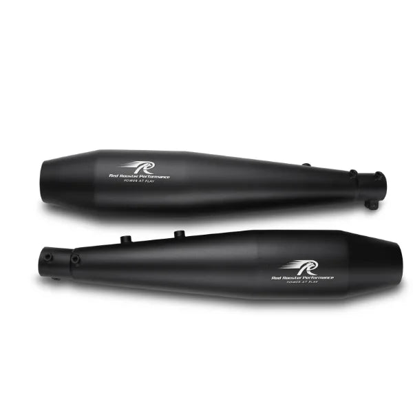 RED ROOSTER Performance Stellar- Black Exhausts for Intercepter
