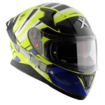 axor apex hex 2 neon yellow blue helmet 1