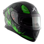 axor apex hunter black neon green helmet 1