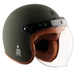 axor retro jet dull battle green helmet 1