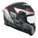 mt hummer b oasis matt black helmet 1