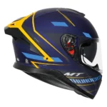 mt thunder3 pro damer matt blue helmet 1