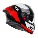 mt thunder3 pro diversity fluorescent red helmet 1