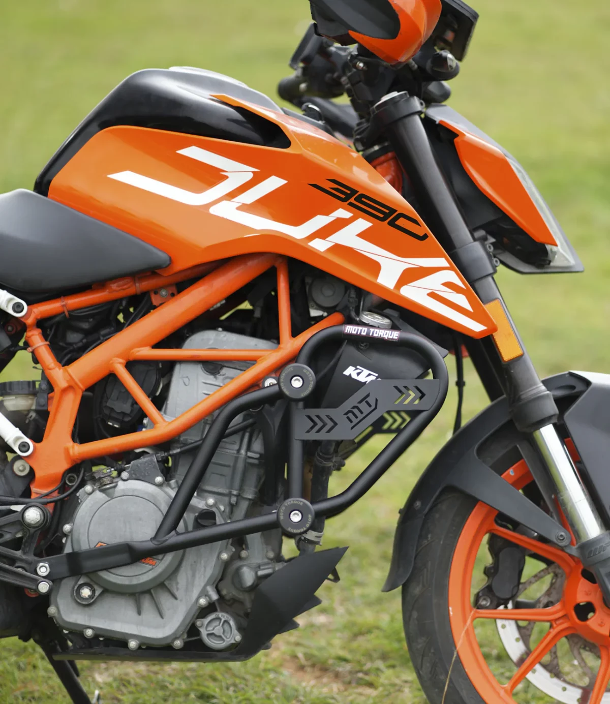 storm ktm duke 250/390 moto torque crash guard
