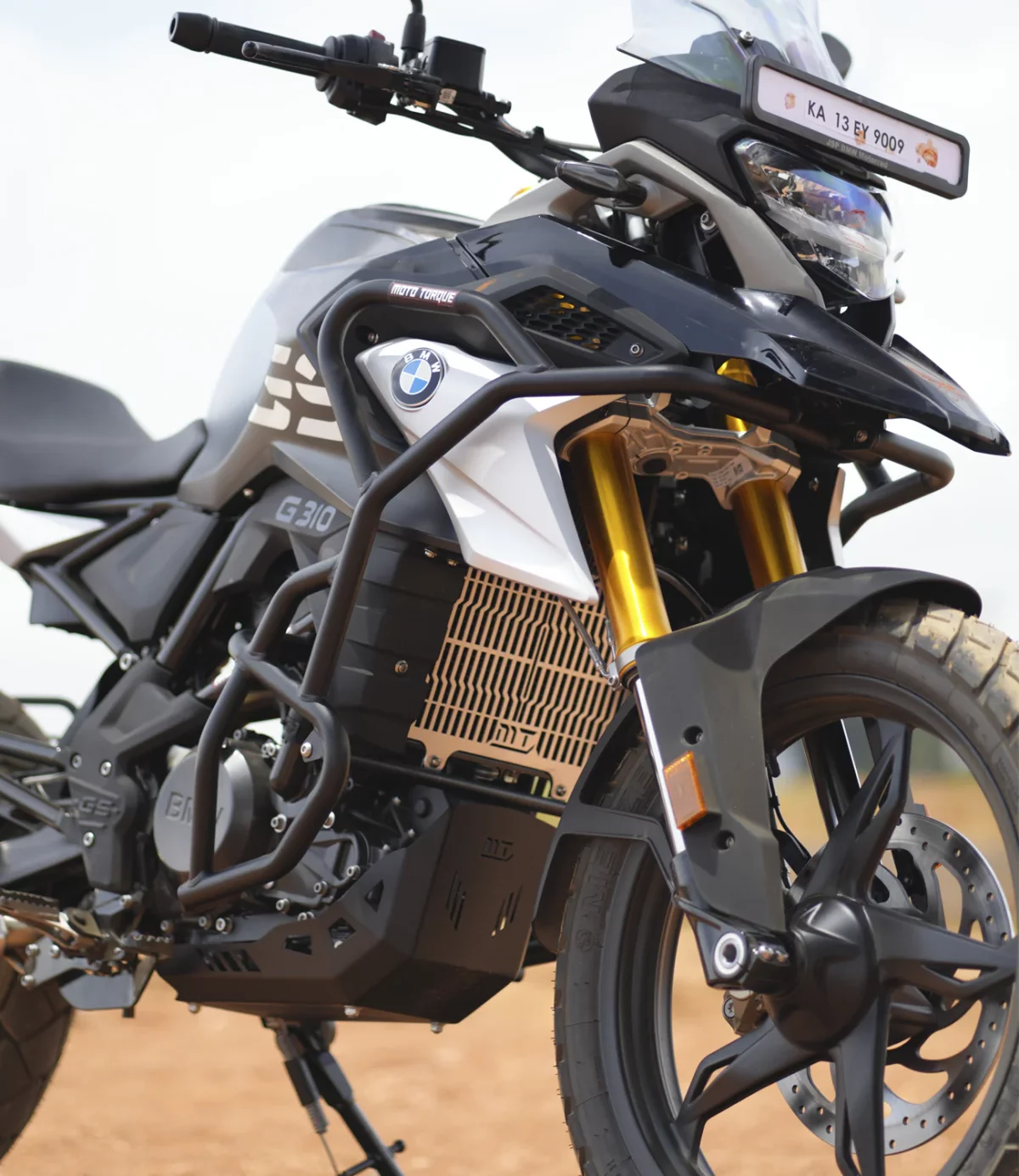 moto torque bmw g310 gs crash guard falcon